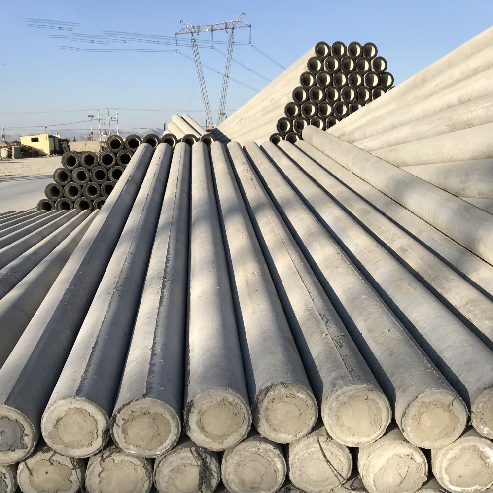 措勤190×18米非预应力水泥电线杆